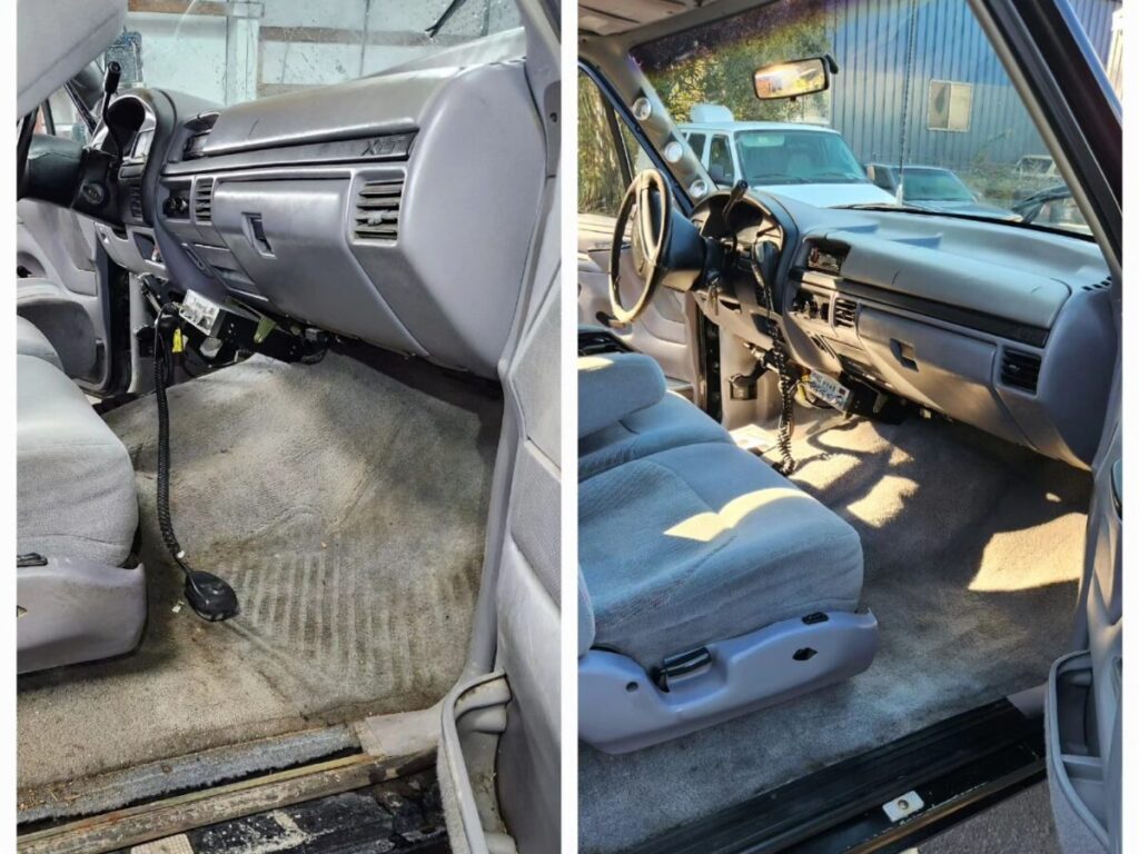 auto interior detailing