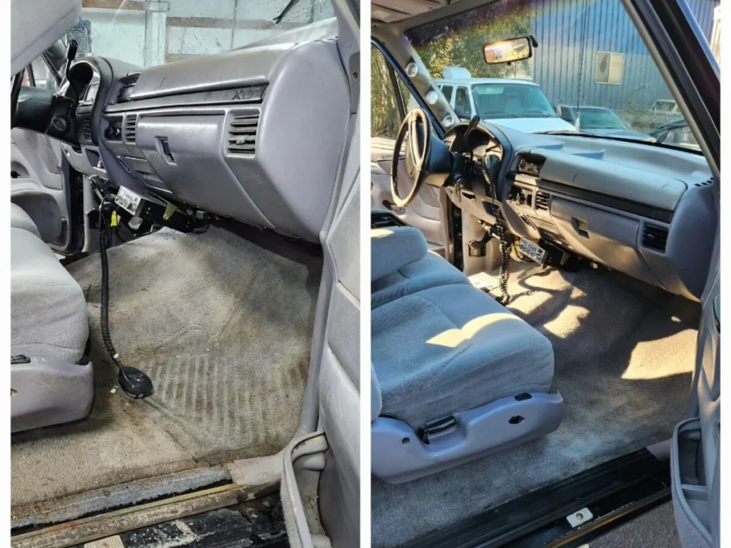 auto interior detailing